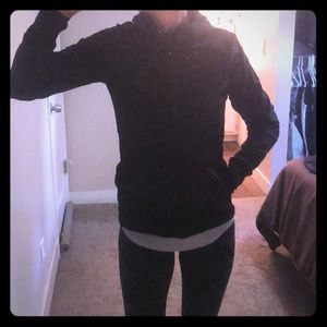 Size 10 Black Lululemon jacket, light weight